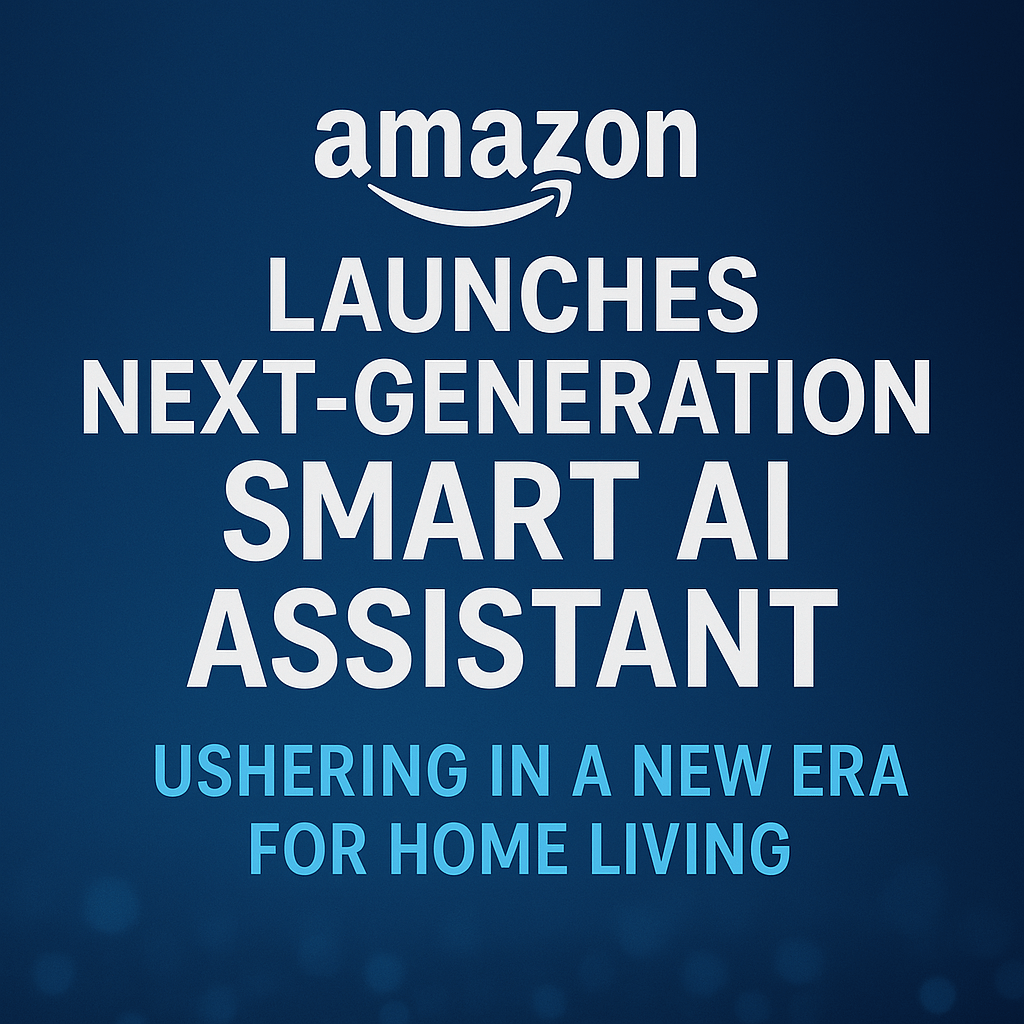 Amazon Launches Next-Generation Smart AI Assistant, Ushering in a New Era for Home&nbsp;Living