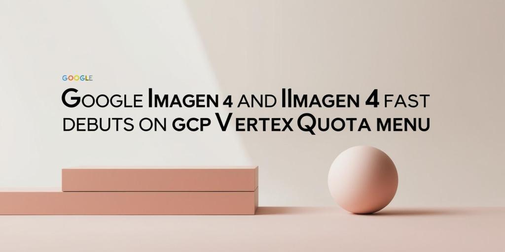 Google Unleashes Imagen 4 and Imagen 4 Fast on GCP: A New Era of AI Image Generation&nbsp;Begins